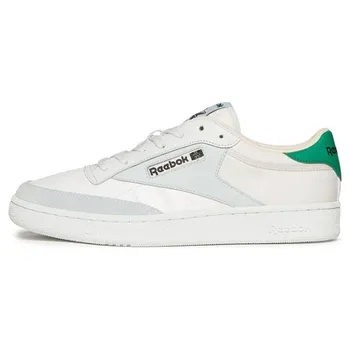 Reebok Club C белые яблочно-зеленые кроссовки унисекс RMIA011C99FAB001-0359 36