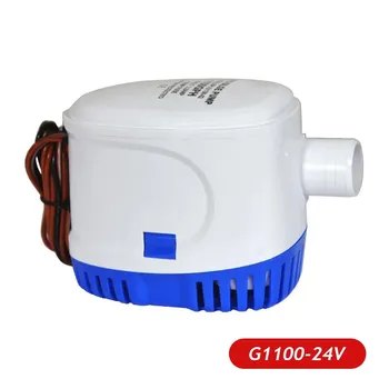 DC 12V 24V автоматический лодочный погружной трюмный насос с переключателем электрический морской водяной насос небольшой автоматический 6500GPH 750GPH 1100GPH