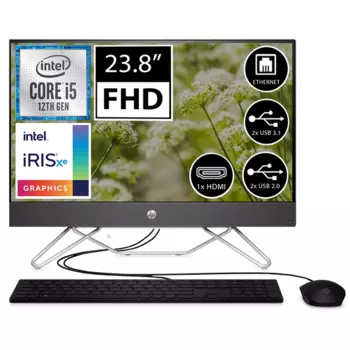 Моноблок HP ProOne 240 G9 All-in-One NT 23,8"(1920x1080)Core i5-1235U,8GB,512GB,eng/rus usb kbd,mouse,WiFi,BT,RTF Card,Iron Gray,5MP WebCam,DOS,1Wty (6D383EA)
