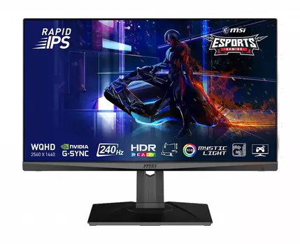 Монитор LCD Optix MAG274QRX 27" 16:9, 2560x1440 (WQHD), IPS, 240 Гц, 1мс, 1000:1, HDMI, DP