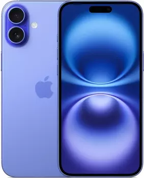 Смартфон Apple iPhone 16 Plus 128GB Ultramarine (Nano+eSIM)