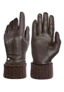 Перчатки Lipa Pearlwood, цвет dark brown