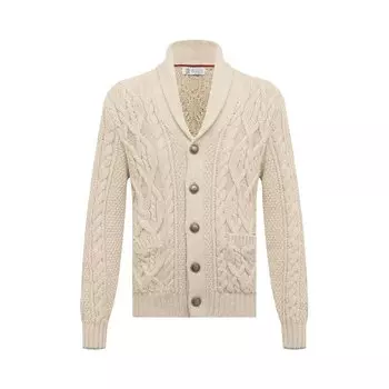Хлопковый кардиган Brunello Cucinelli