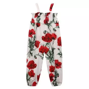 Хлопковый комбинезон Dolce & Gabbana