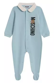 Хлопковый комбинезон Moschino