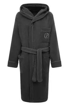 Хлопковый халат Giorgio Armani