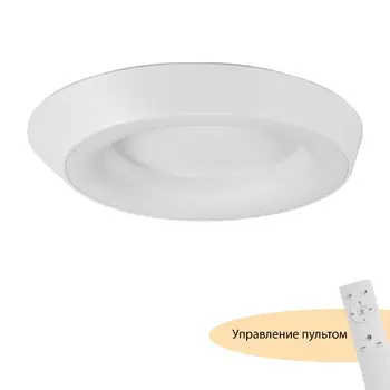 Потолочный светодиодный светильник круглый с пультом MyFar Phoebe MR9150-CL