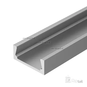 Профиль с экраном MIC-2000 ANOD+OPAL (Arlight, Алюминий) 029024
