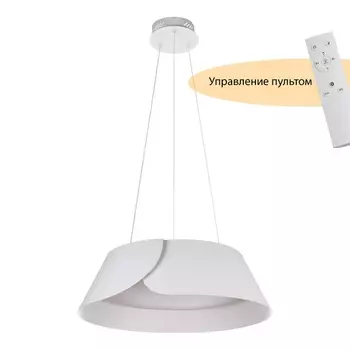Потолочный светодиодный светильник круглый с пультом MyFar Cordelia MR9121-CL