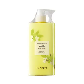 Питательный лосьон для тела с ванилью The Saem Touch On Body Vanilla Body Lotion