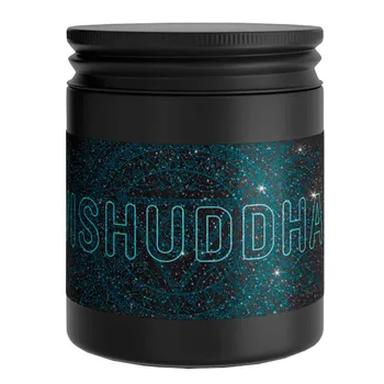 Свеча с древесным ароматом с нотами пачули Ucandles Chakra Vishudha