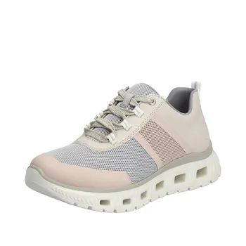 Кроссовки Rieker Sneakers M6006, цвет pastel blue/rose