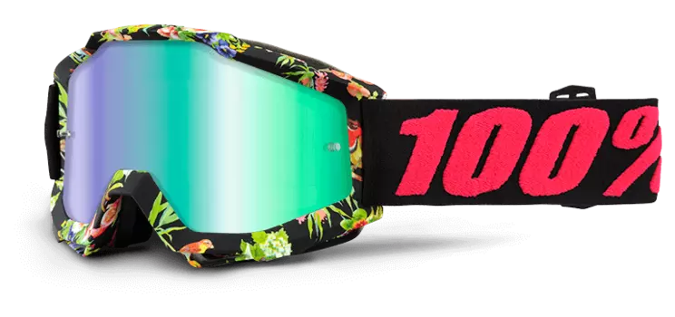 Очки велосипедные 100% Accuri Chapter 11 / Mirror Green Lens, 50210-209-02