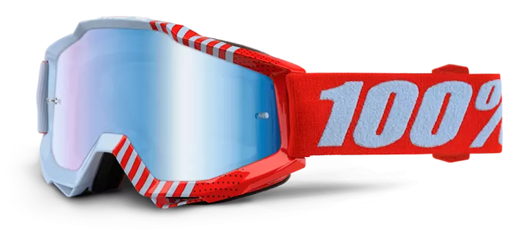 Очки велосипедные 100% Accuri Cupcoy / Mirror Blue Lens, 50210-202-02