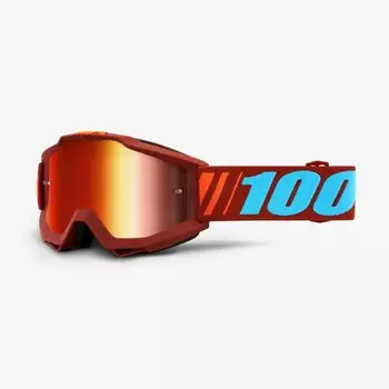 Очки велосипедные 100% Accuri Dauphine / Mirror Red Lens, 50210-346-02