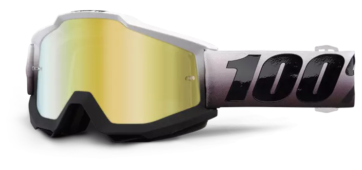 Очки велосипедные 100% Accuri Invaders / Mirror Gold Lens, 50210-204-02