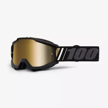 Очки велосипедные 100% Accuri Off / Mirror True Gold Lens, 50210-347-02