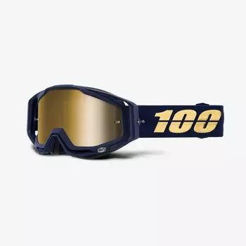 Очки велосипедные 100% Racecraft, Bakken / Mirror True Gold Lens, 50110-332-02