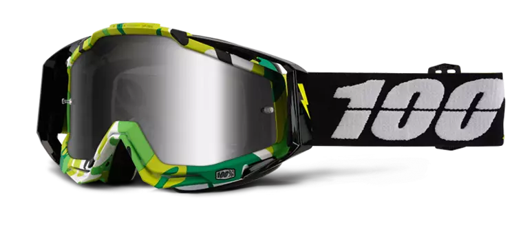 Очки велосипедные 100% Racecraft Bootcamp / Mirror Silver Lens, 50110-194-02