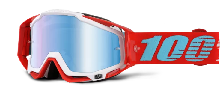 Очки велосипедные 100% Racecraft Kepler / Mirror Blue Lens, 50110-189-02