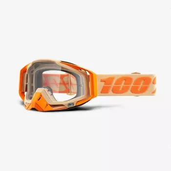Очки велосипедные 100% Racecraft, Sahara / Clear Lens, 50100-334-02
