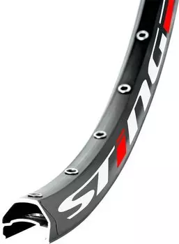 Обод велосипедный REMERX 29” TOP DISC RDX 7322, 622x19, 32 спицы, двойной, пистонированный, черный, RD29b32e-TD