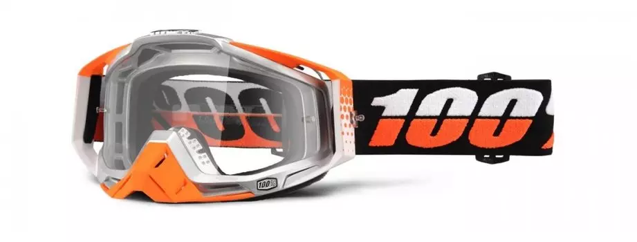 Очки велосипедные 100% Racecraft Ultrasonic / Clear Lens, 50100-176-02