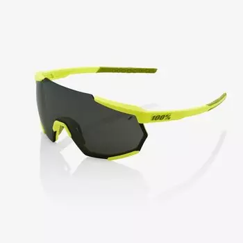 Очки велосипедные 100% Racetrap Soft Tact Banana / Black Mirror, спортивные, 61037-004-61