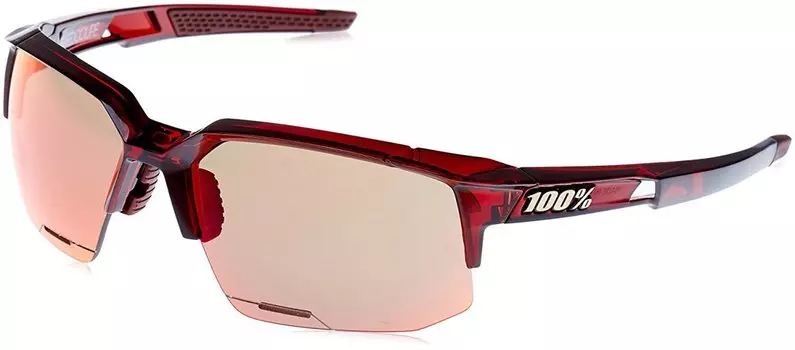 Очки велосипедные 100% Speedcoupe Cherry Palace / Deep Red Mirror Lens, 61021-060-70