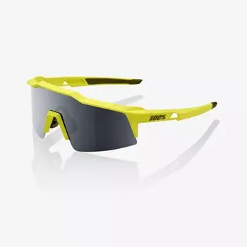 Очки велосипедные 100% Speedcraft SL Soft Tact Banana / Black Mirror, спортивные, 61002-004-61