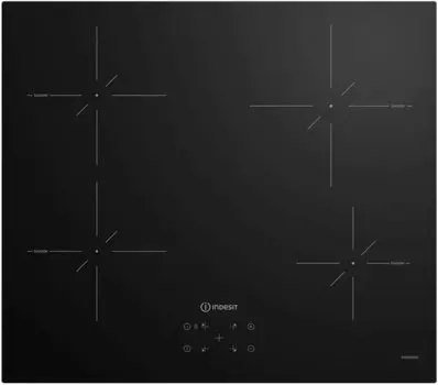 Индукционная варочная панель INDESIT IS 41Q60 NE, 4 конфорки, черный (869890400030)