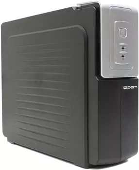 ИБП Ippon Back Office 1000, 1000 В·А, 600 Вт, IEC, розеток - 4, черный (582021)