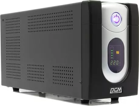 ИБП Powercom Imperial 1025, 1025 В·А, 615 Вт, IEC, розеток - 6, USB, черный (IMD-1025AP)