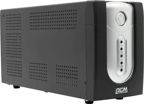 ИБП Powercom Imperial 2000, 2000 В·А, 1.2 кВт, IEC, розеток - 6, USB, черный (IMP-2000AP)