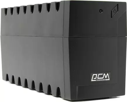 ИБП Powercom Raptor, 1000 В·А, 600 Вт, IEC, розеток - 3, USB, черный (RPT-1000AP)
