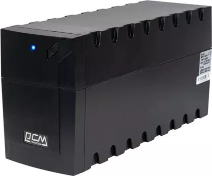 ИБП Powercom Raptor RPT-600AP SE, 600 VA, 360 Вт, Schuko, розеток - 2, USB, черный (RPT-600AP SE)