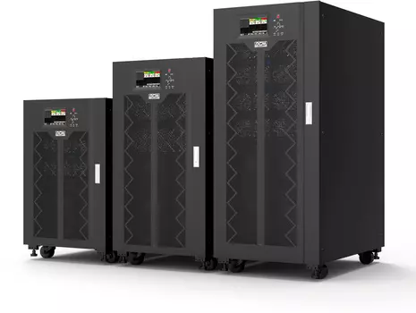 ИБП Powercom VGD-II-100K33, 100000 В·А, 90 кВт, клеммная колодка, USB, черный (VGD-II-100K33)