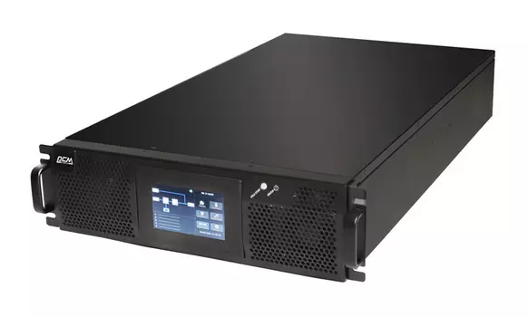ИБП Powercom VGD-II, 25000 В·А, 25 кВт, клеммная колодка, черный (VGD-II-25K33RM) (без аккумуляторов)
