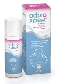 Афлокрем эмолиент, крем 50 г, 1 шт.