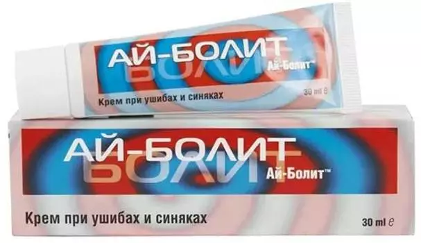 Айболит, крем при ушибах, 30 мл