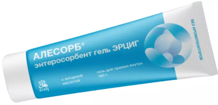 Алесорб Энтеросорбент гель (с нейтральным вкусом) 180 г