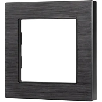 Рамка алюминиевая FRM-PRESTO-ALS-1-BK (Arlight) 043850