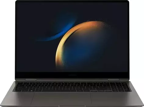 Ноутбук Samsung Galaxy Book3 Pro 360 i7-1360P/16Gb/512Gb SSD/UMA/W11 Eng. (только англ. клавиатура) Graphite (NP960QFG-KA1IN)