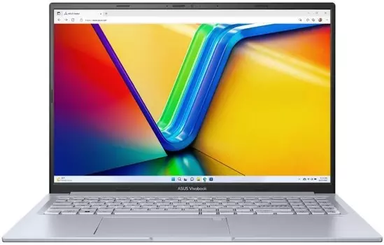 Ноутбук ASUS K3605ZV-N1219 16 Core i7 12700H(2.3Ghz)/32768Mb/1024PCISSDGb/noOS Silver (90NB11W2-M00B70)