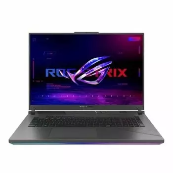 Ноутбук ASUS ROG Strix G18 G814JVR-N6045 i9 14900HX(2.39Ghz)/16384Mb/1024PCISSDGb/noOS Gray (90NR0IF6-M00210)
