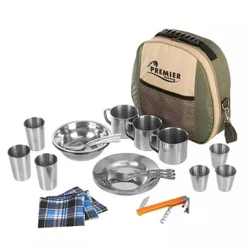 Набор для пикника на 3 персоны Maxi (PR-N3-M-GB) Premier Fishing