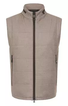 Жилет из шерсти и кашемира Corneliani