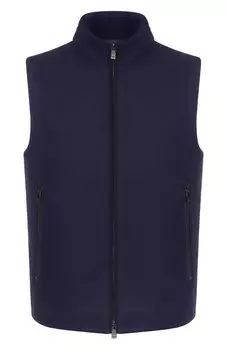 Жилет из шерсти и кашемира Corneliani
