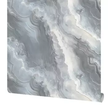 Обои флизелиновые Wall Decor Марбл синие 1.06 м 75286-46