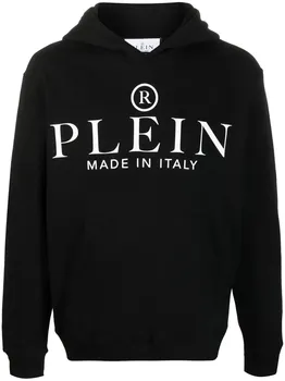 Худи с логотипом Philipp Plein, черный